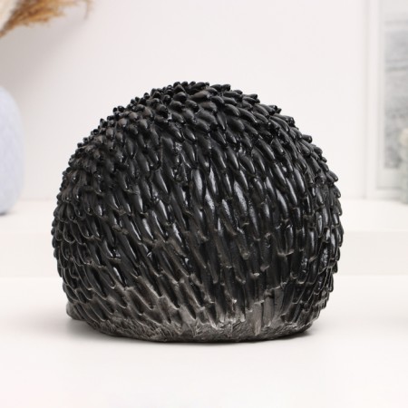 Piggy bank "Hedgehog" 25x18x15cm, black-2