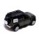 Metal machine Land Rover Defender 110, 1:43, inertia, doors open, green color