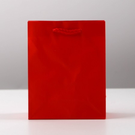 Gift package laminated, packaging, "red", s 12 x 15 x 5.5 cm-3