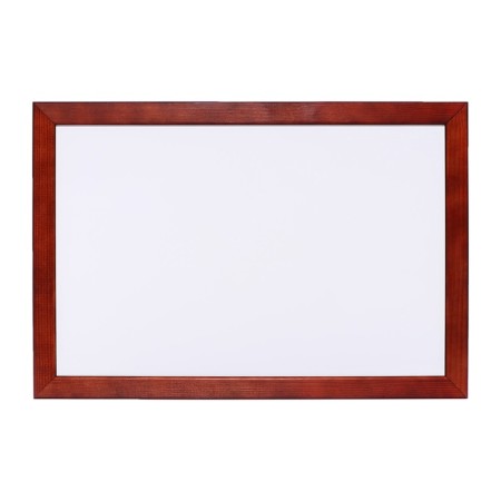 Magnetic-marker board A3, 30x45 cm, calligrata, in a wooden frame (dark stain)-13