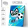 Picture on numbers for children "Sports raccoon", 20 x 30 cm