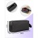 Lightning cosmetic bag, gray color