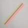 Disposable tubes for drinks, 21 cm, d = 5 mm, 50 pcs, with corrugation, color mix