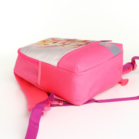 Baby backpack on lightning, pink color-2