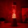 Lamp "Cylinder" E14 white, lava, sparkles 40x11x11 cm Risalux