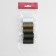 Set of threads 40LS, 200 m, 5 pcs, color khaki spectrum