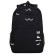 Youth backpack 45 x 32 x 23 cm, Grizzly, ergonomic back, laptop department, black