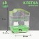 Poultry cell equipped BD-1/4F, 30 x 23 x 39 cm, green
