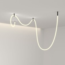 Гибкий неон Elektrostandard, IP20, SMD2835, 336 LED/м, 12В, 3000K, односторонний, свечение тёплое белое, без крепления