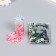Decor "Pink-cream gradient" d = 6 mm 10 g 200 pcs 5x2.5 cm mix