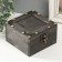 Casket wood "with corners and rivets. Duke" 11.3x11.5x6.8 cm