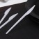 A one -time plastic knife, 16.5 cm, color mix