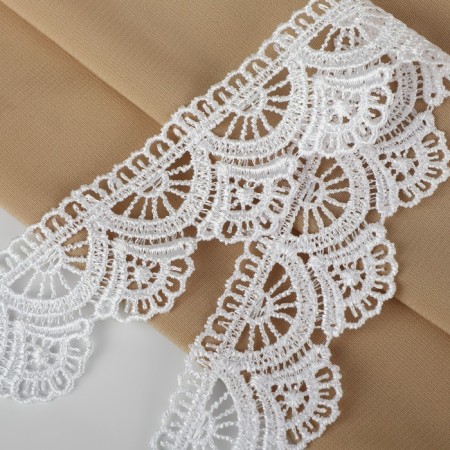 Lace Hipure, 35 mm × 11 ± 1 m, white color-1