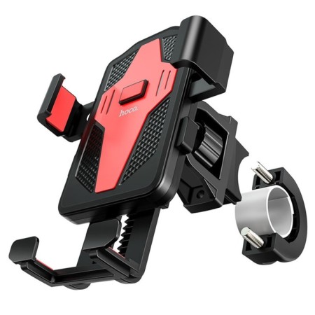 Hoco Ca73 bicycle holder, for 4.5-7 inches, black - red-3