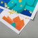 Sticker Plastic Interior color "Dinosauries in the city" set 2 sheets 30x90 cm