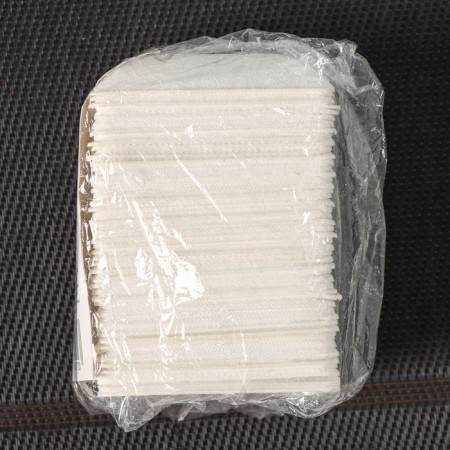 A disposable shape for Kare's buffet, 33 ml, 6.5 × 6.5 × 1.2 cm, sugarcane, 50 pcs in packaging, white color-4