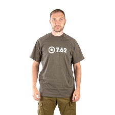 T-shirt 7.62 LOGO, cotton, olive, rs XS