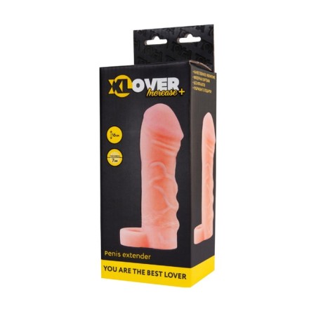 Toyfa Xlover increase + nozzle for increasing size, TPR, bodily, 16 cm-2