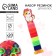 Hair gum "Murr" 20 pcs., Diam 2 cm