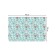 A set of napkins for setting the New Year Friends table, rectangular, rounded edges, size 30x46 cm, 4 pcs