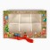 Box for 6 sweets with cells "New Year's attributes" 14.8 x 9.5 x 3.5 cm, New Year