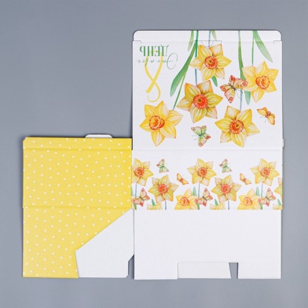 Box Gift team, packaging, “since March 8”, 26 x 19 x 10 cm-7