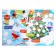 Developing gaming set "New Year in the forest", stickers glow in the dark