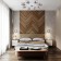 Ceiling lamp in the style of loft Gallo, 60W, E14, 91.5x91.5x18.5 cm