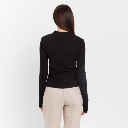 Jumper with a decorative seam Women's Mist p. 44, black color-2