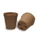 Peat pot, 500 ml, 11 × 10 cm, set 20 pcs., Greengo