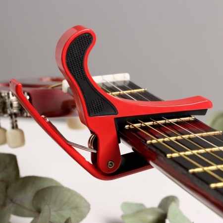 Kapodastr for Music Life Guitar Red