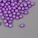 Decor for creativity Foam "Assorted balls" Violet set 10 grams