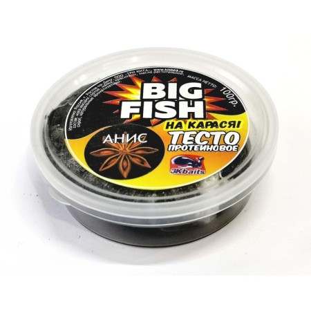 The dough is finished Big Fish “for crucian carp” “Anis”, in jars, 100 g