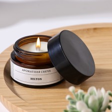 Aromatic candle in the Bank 
