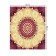 The tablecloth “Blooming heat”, rectangular, Saten, size 120x145 cm