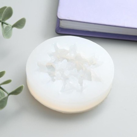 Mold Silicon "Butterfly on flowers" 1.5x6.5x6.5 cm-1