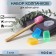 A set of cases for a toothbrush, 5 pcs, 4 × 2 × 1.7 cm, plastic, color mix