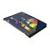 A4 labor folder, plastic, lightning around, folding bar, with a filling of 10 items, calligrata, PTR-1, "motor-shlem"