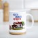 Sublimation mug "best friend", with application