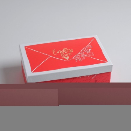 Set of boxes 5 in 1, gift packaging, “love”, 22 x 14 x 8.5 - 32.5 x 20 x 12.5 cm-5