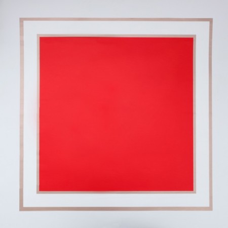 Floristic film, red, 58 x 58 cm, 50 μm-1