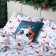 New Year's Ethel Pillow "Kus" 40x40 cm, 100% p/e, velor