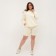 Women's costume (jumper, shorts) minku: Casual Collection Ecrew color, size 52