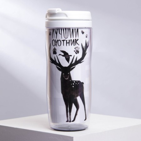 Thermost man with the insert "Best Hunter", 350 ml
