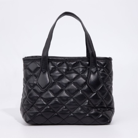Bag Female Tout with zipper, black color