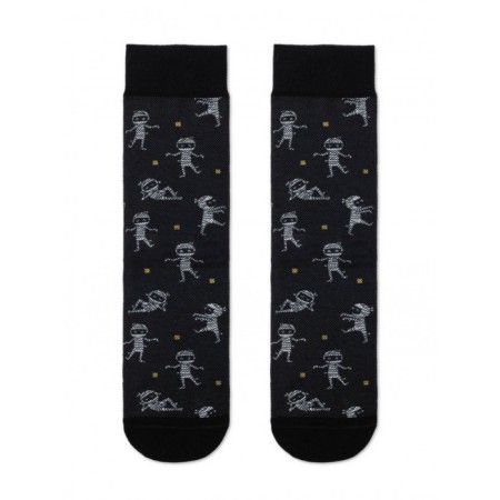Male socks Happy, size 29, black color