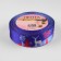 Satin tape "Winter Forest", 25 mm, 23 ± 1 m, blue color