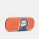 Glasses for glasses, 16 x 3.8 x 6 cm, orange color