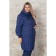 Female coat, size 54, blue color