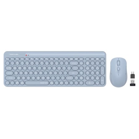 Keyboard + Mouse A4Tech FSTYLER FG3300 Air Claw: Blue Mouse: Blue USB Wireless Slim Mul 103388-1